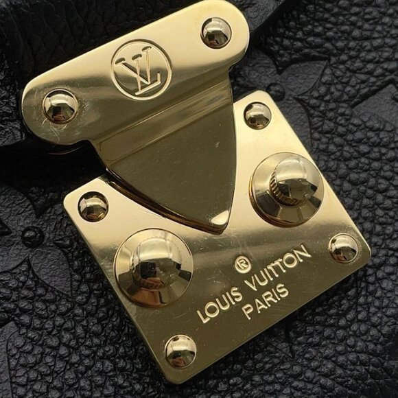 LOUIS VUITTON Pochette Metis EW Monogram Empreinte Leather Noir M46595 - Picture 7 of 13